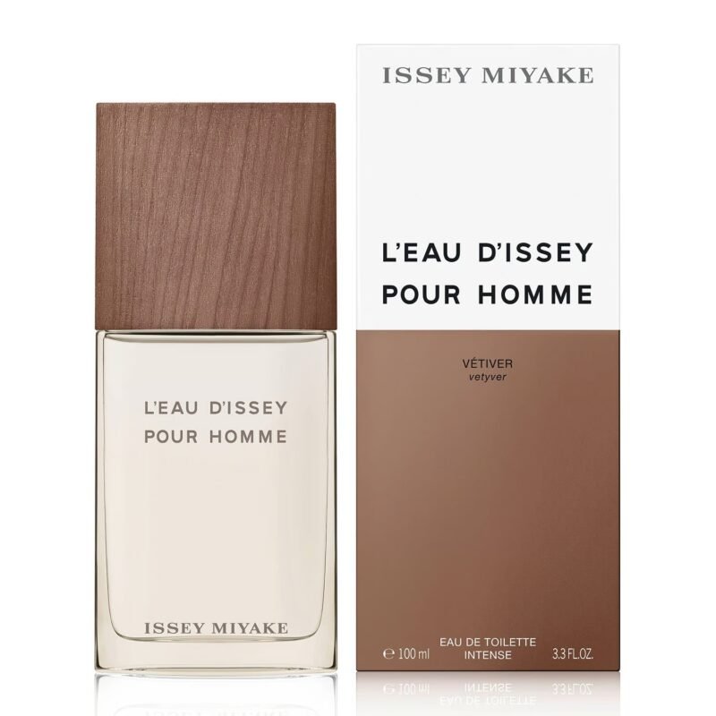 Issey Miyake L'eau Dissey POUR HOMME Vetiver 100ML EDT Intense .