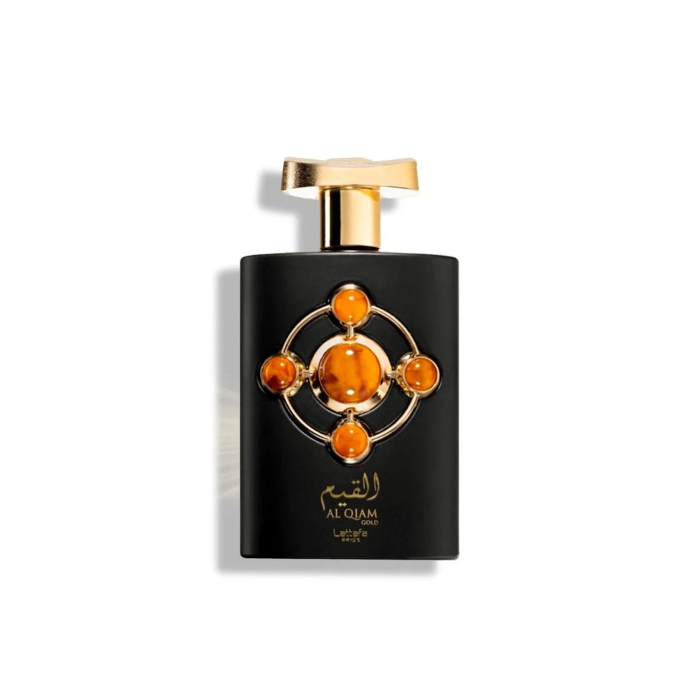 "Lattafa Al Qiam Silver Gold 100 ml Edp – Perfume masculino distinguido y envolvente."