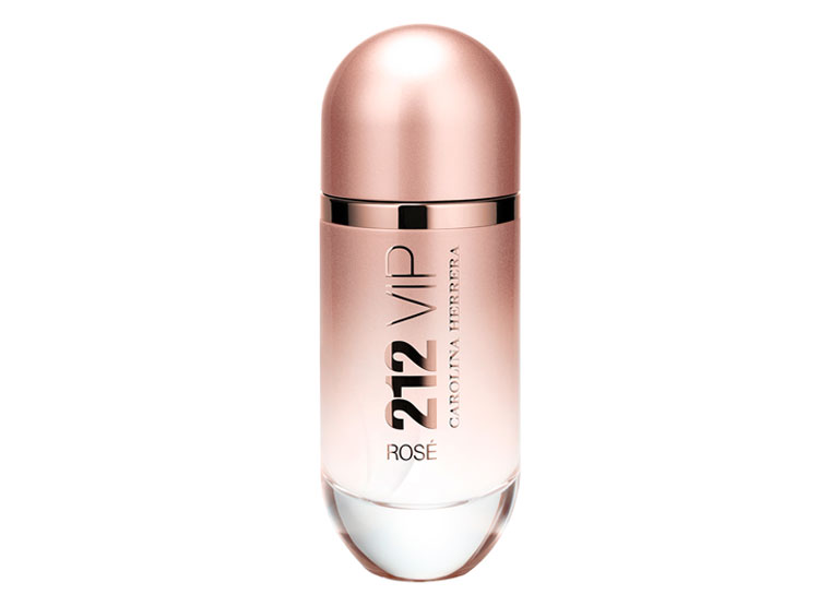 "Perfume Carolina Herrera 212 VIP Rosé 80 ml EdP para mujer, fragancia floral afrutada con champagne rosado, flor de durazno y almizcle – Fragantik"