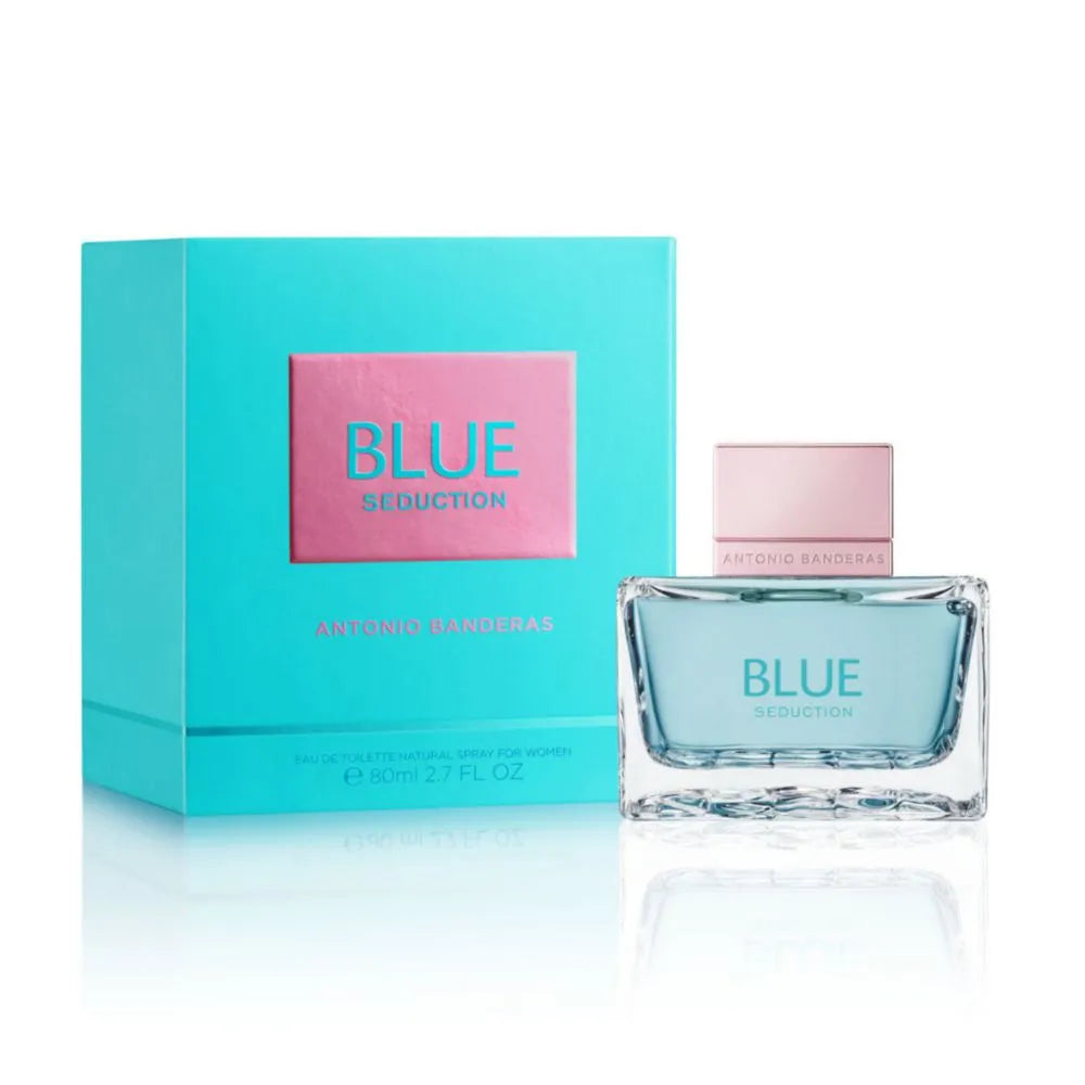 Perfume Blue Seduction 80 ml Antonio Banderas para mujer – fragancia fresca y duradera