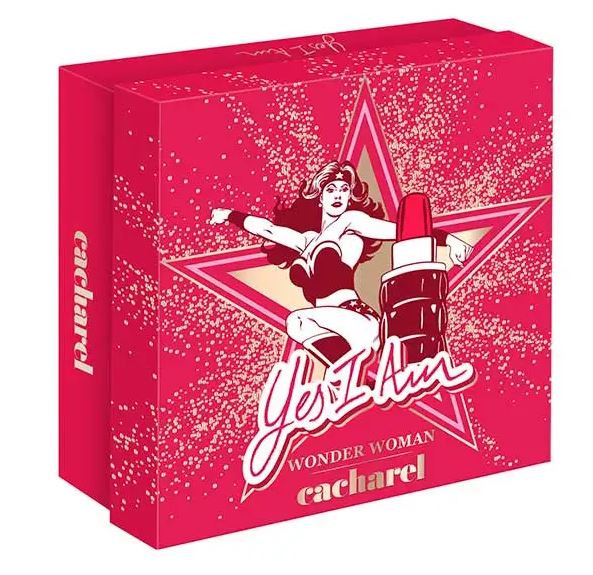 Set Cacharel Yes I Am Wonder Woman 75 ML + Gommage Visage 50 ML