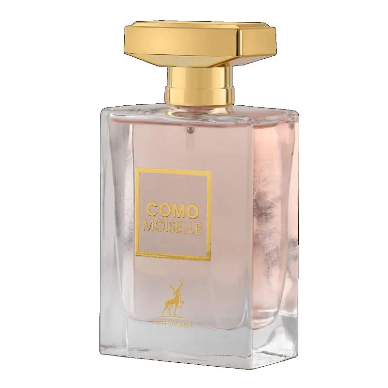 "Maison Alhambra Como Moiselle Edp – Perfume elegante y femenino para mujer."