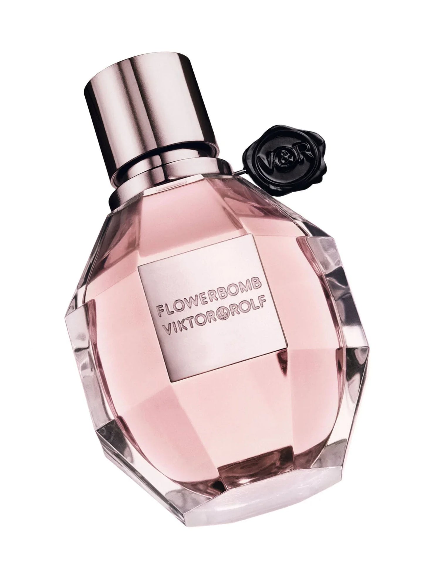 "Viktor & Rolf Flowerbomb – Perfume floral femenino con notas de rosa y jazmín."