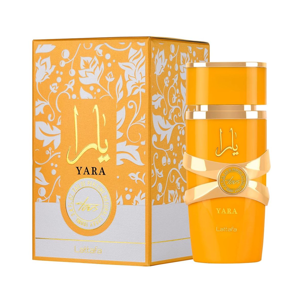 "Lattafa Yara Tous 100 ml Edp – Perfume femenino dulce y envolvente."