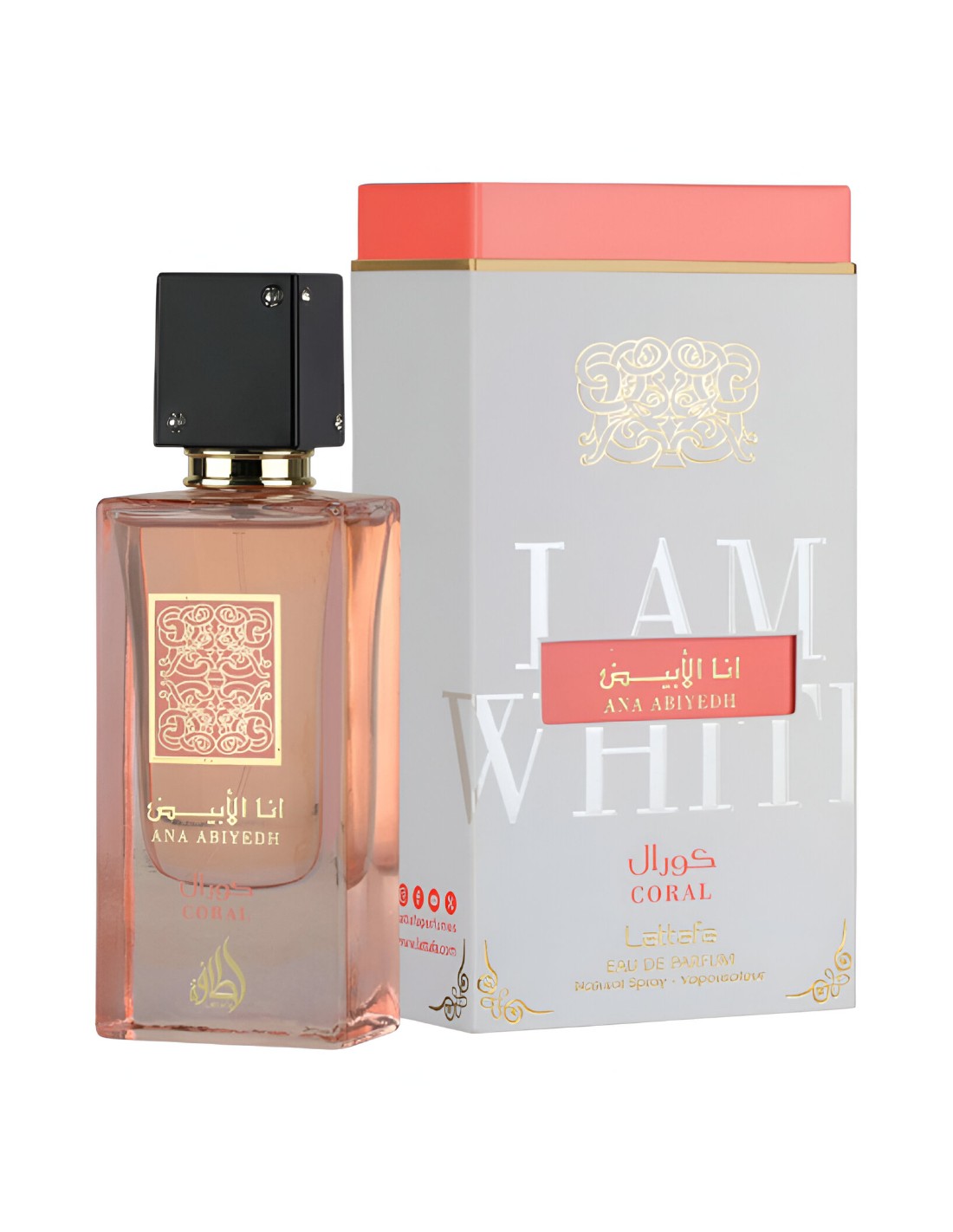 Lattafa Ana Abiyedh Coral EDP 60 ML