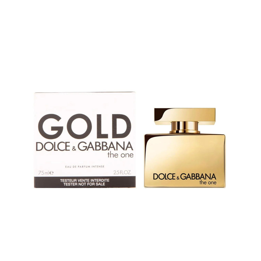 Tester Dolce & Gabanna The GOLD EAU DE PARFUM Intense 75ML Perfume