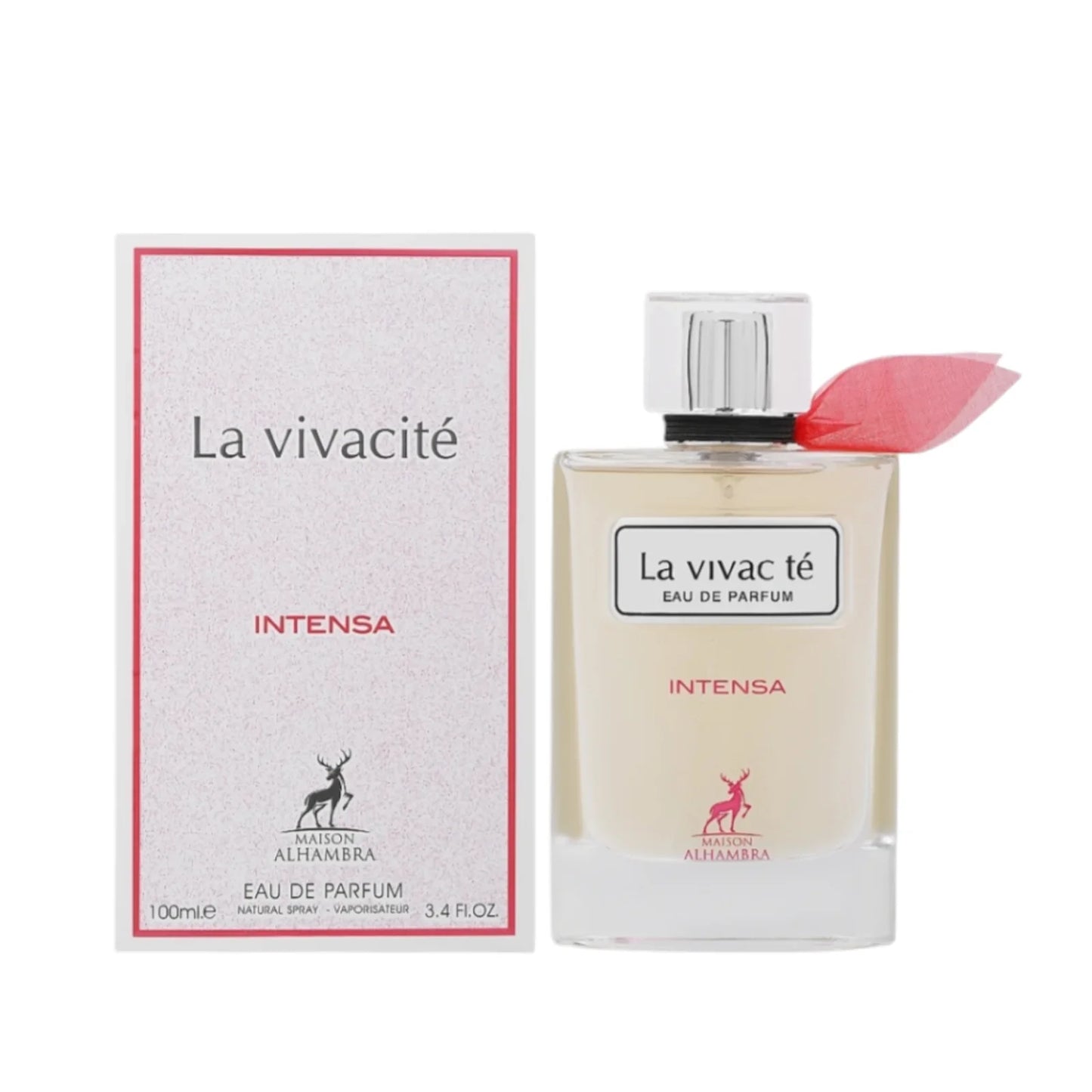 "Maison Alhambra La Vivacité Intensa – Perfume vibrante y elegante con toques cítricos y amaderados."