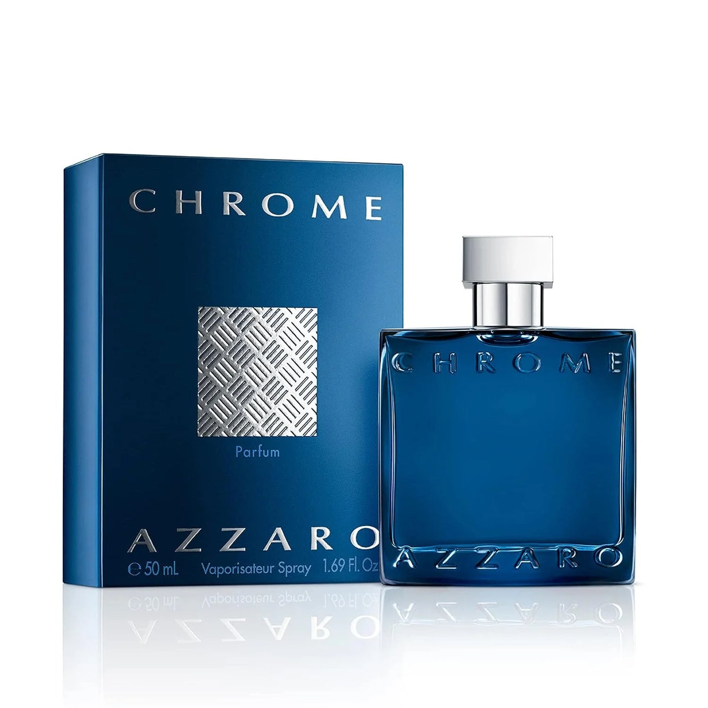 “Azzaro Chrome Parfum 50 ml – Perfume masculino con notas cítricas y amaderadas.”