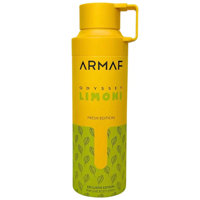 Desodorante Armaf Odyssey Limoni Fresh 200 ml – aroma cítrico masculino