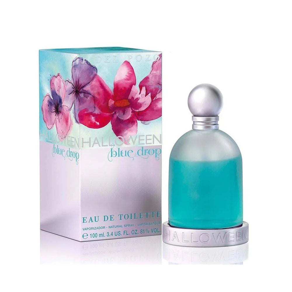"Perfume Halloween Blue Drop 100 ml Edt para Mujer – Frescura y vitalidad en cada rociada"