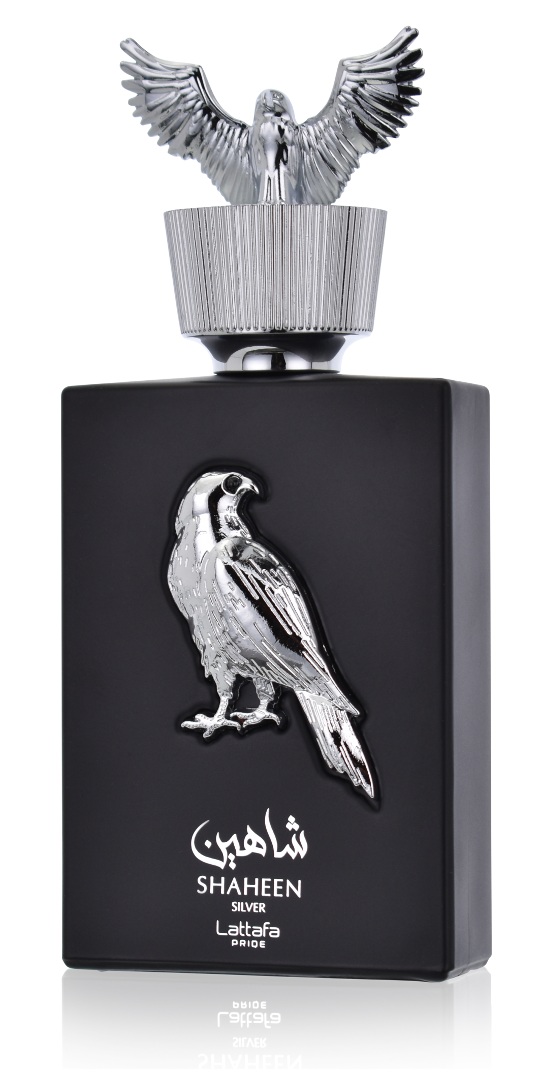 "Lattafa Shaheen Silver 100 ml Edp – Perfume masculino fresco y sofisticado."