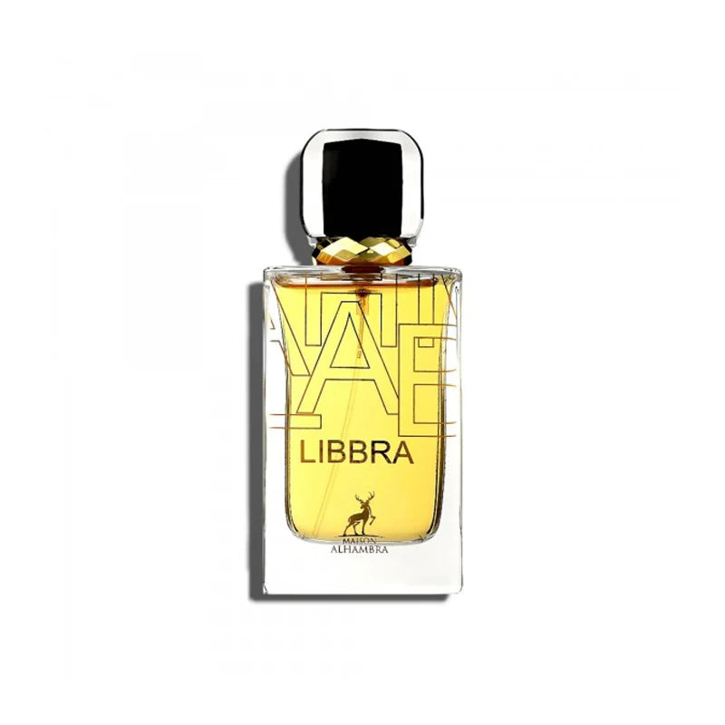 "Maison Alhambra Libbra Intense – Perfume floral oriental con notas intensas y seductoras."