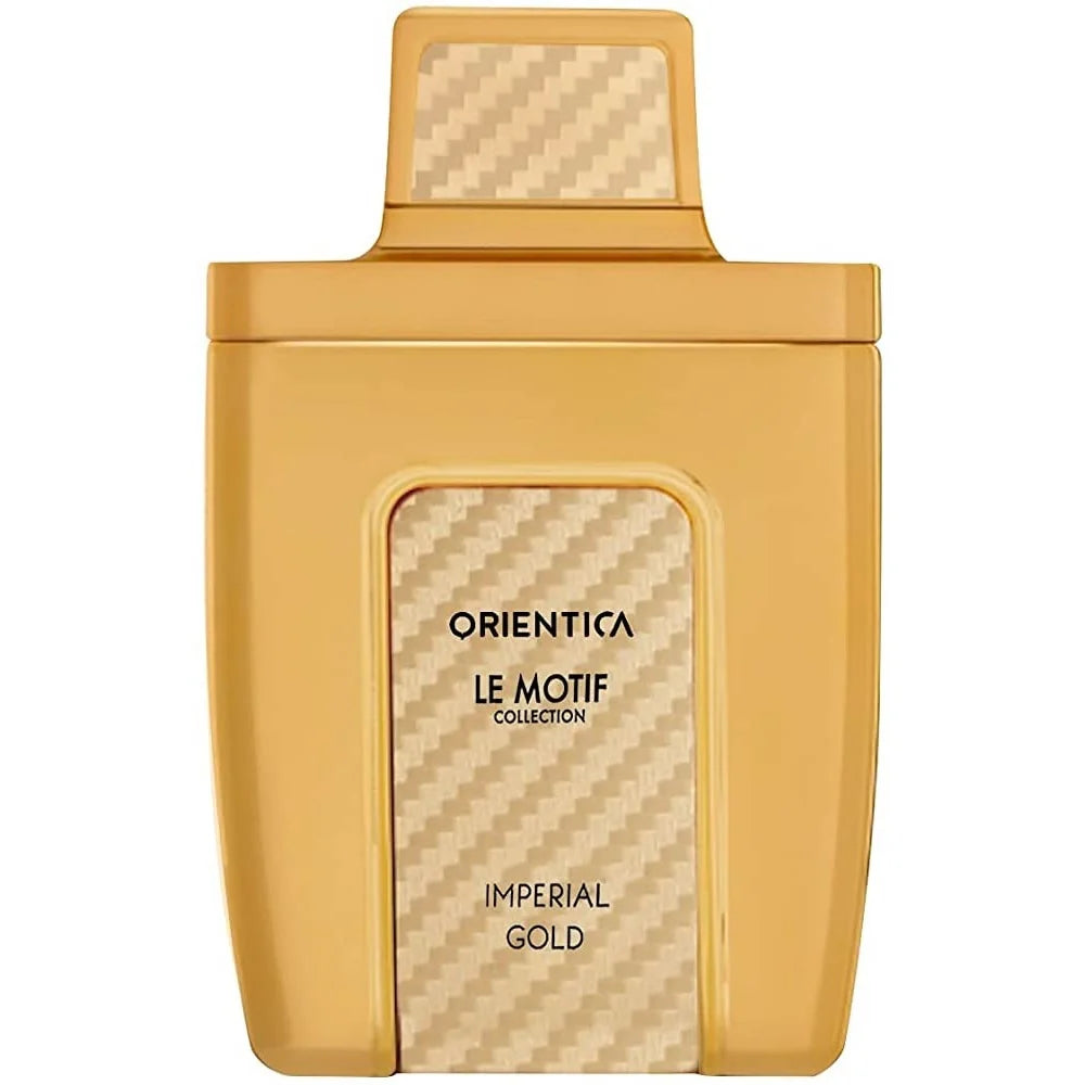 "Perfume Orientica Imperial Gold – sofisticación y calidez en cada nota."