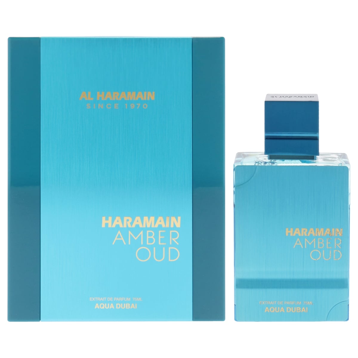AL Haramain Amber OUD Aqua Dubai Extrait DE PARFUM 75 ML