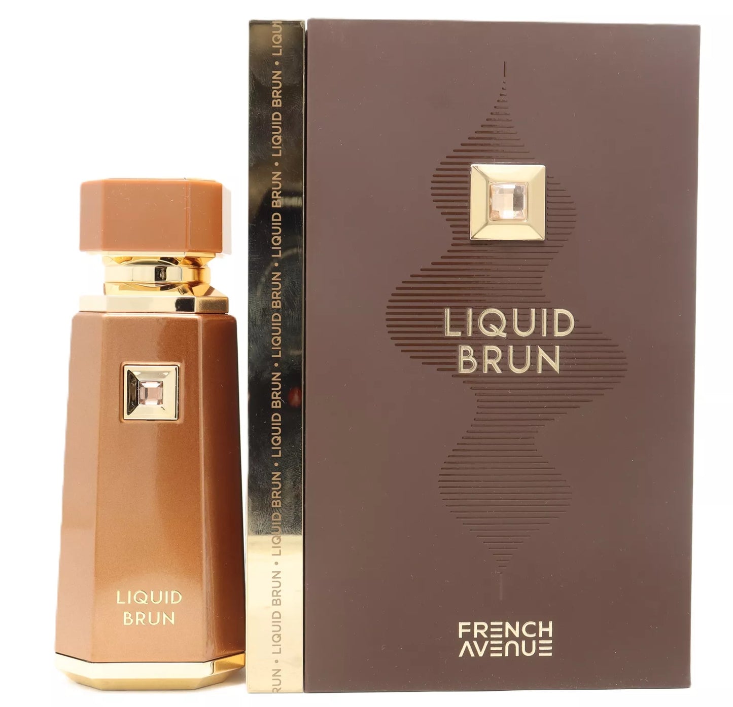 "Liquid Brun Eau de Parfum 100 ml – Perfume masculino con notas dulces y especiadas."