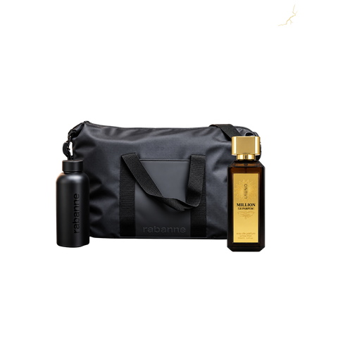 Pack Día del padre La Uno Million + Bolso de viaje Rabanne + Botella Rabanne + Decant de regalo