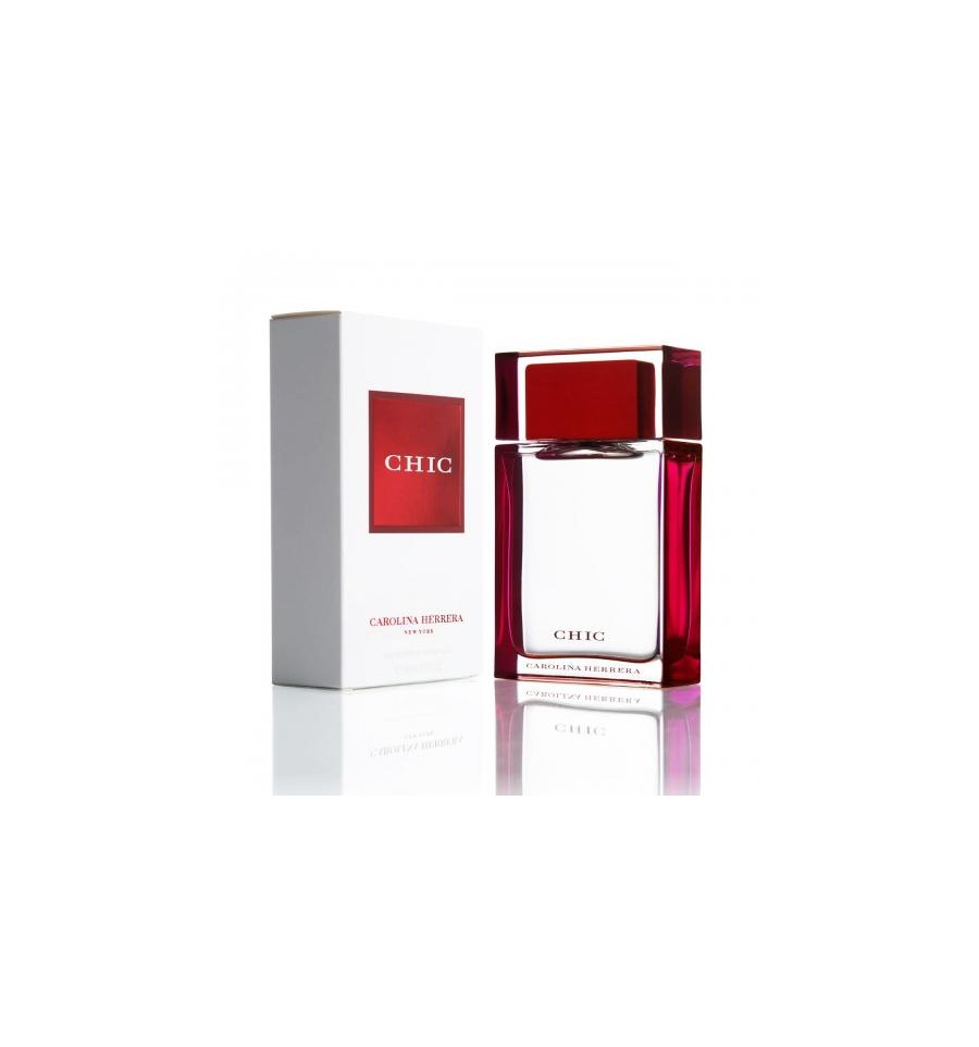 "Perfume Carolina Herrera Chic Woman 80 ml EdP, fragancia floral oriental con rosa, flor de azahar y sándalo – Fragantik"