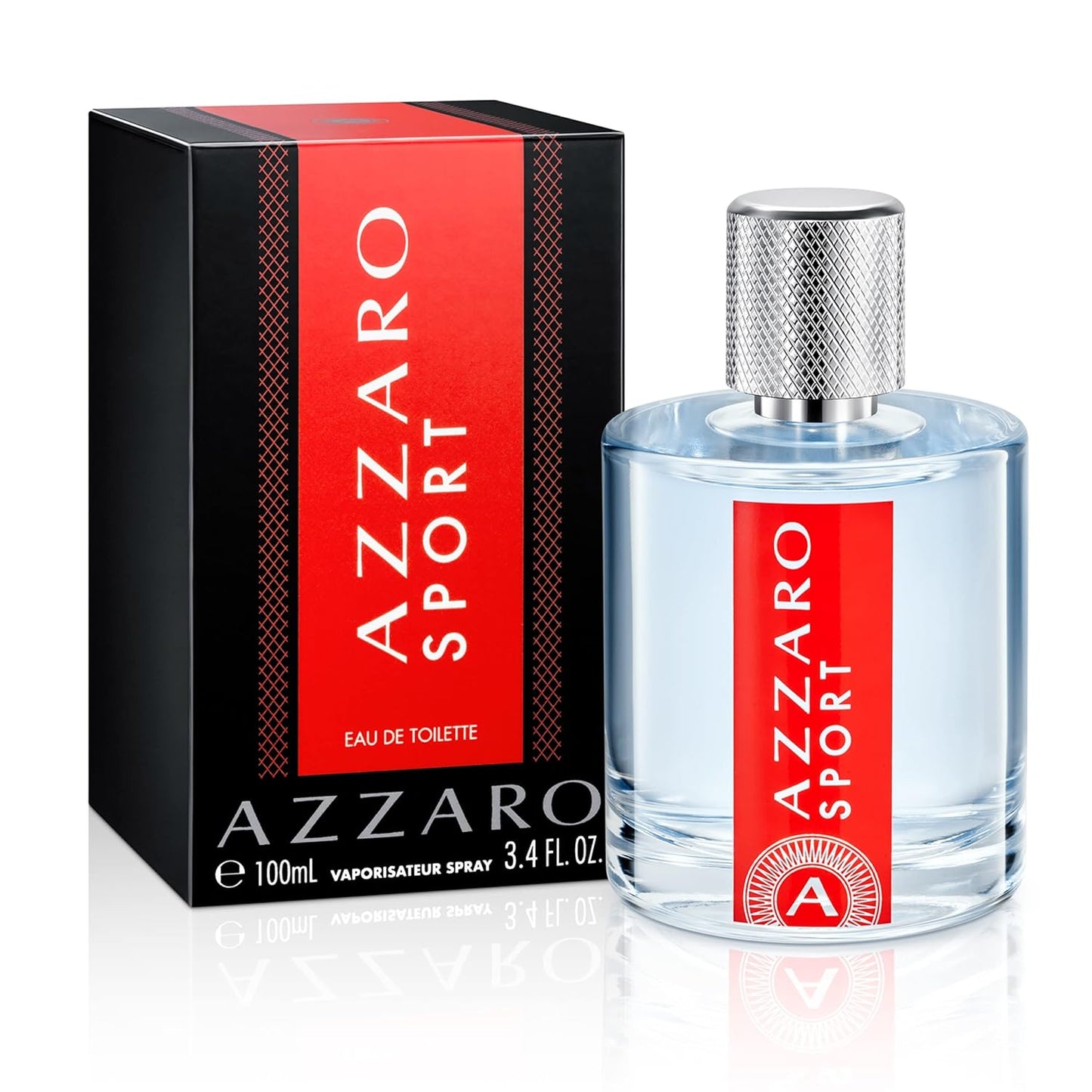 "Perfume Azzaro Sport 100 ml EdT para hombre, fragancia aromática fresca con limón, lavanda y sándalo – Fragantik"