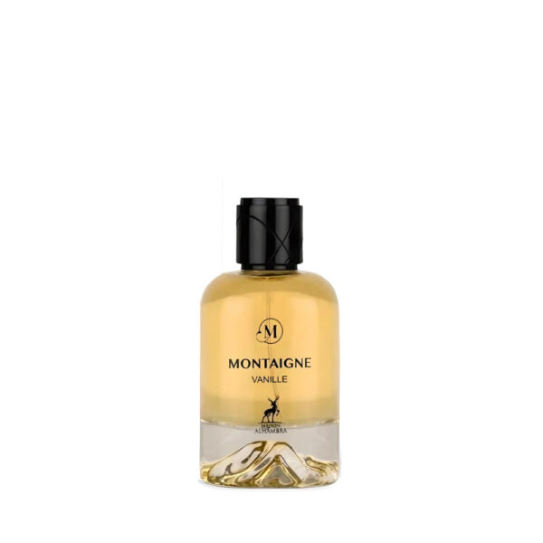 "Maison Alhambra Montaigne Vanille 100 ml Edp – Perfume unisex dulce y sofisticado."