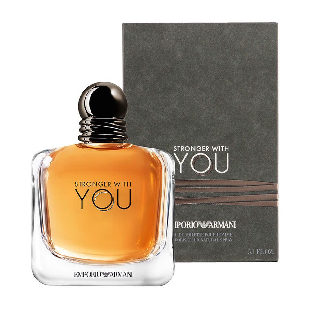 "Perfume Giorgio Armani Stronger With You 50 ml EdT, fragancia especiada con cardamomo, salvia y vainilla – Fragantik"