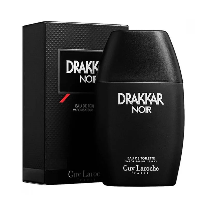 "Perfume Drakkar Noir 50 ml Edt para hombre, fragancia aromática fougère con limón, enebro y musgo de roble – Fragantik"