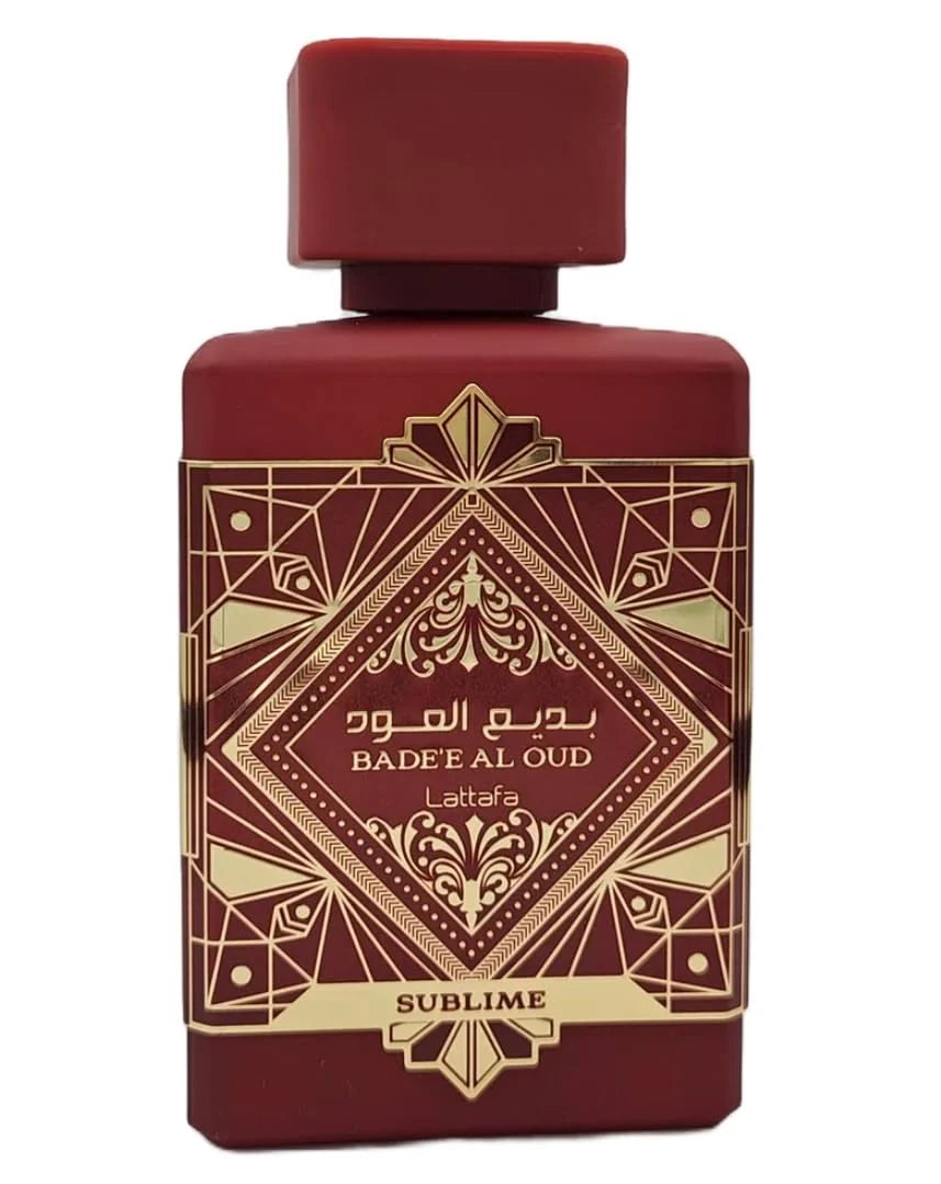 "Lattafa Badee Al Oud Sublime 100 ml Edp – Perfume unisex con notas intensas y sofisticadas."