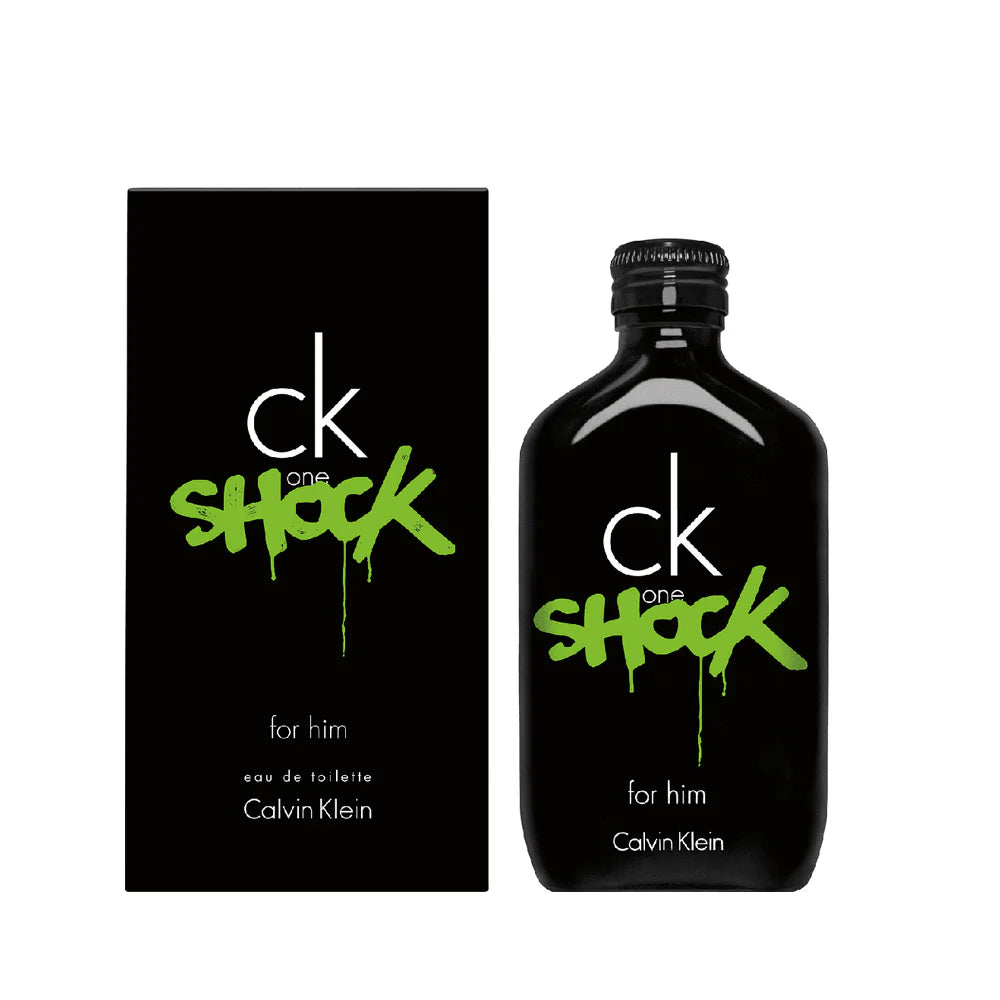 "Perfume Calvin Klein One Shock For Him 200 ml EdT para hombre, fragancia oriental especiada con lavanda, tabaco y ámbar – Fragantik"