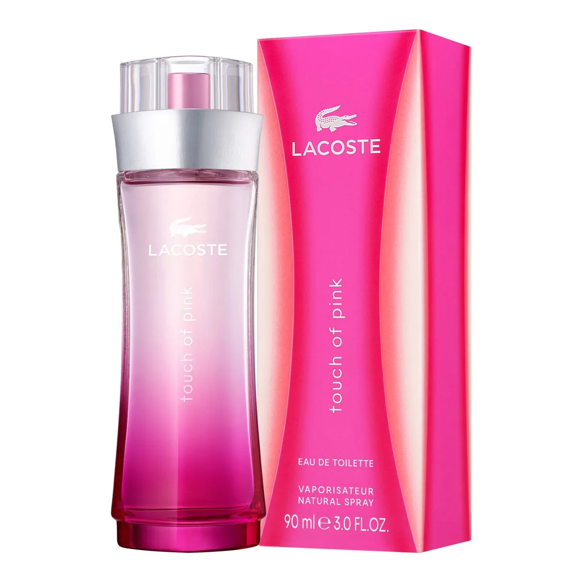 Lacoste Touch Of Pink Woman 90ML EDT .
