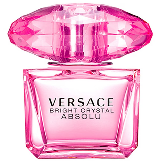 "Versace Bright Crystal Absolu – Perfume femenino floral y sofisticado."