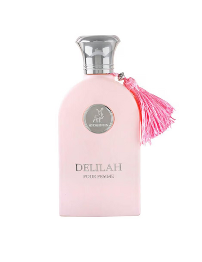 "Lattafa Delilah 100 ml Edp – Perfume femenino con notas florales y frutales."