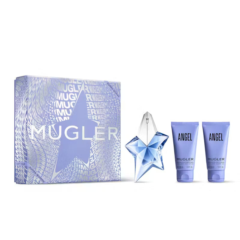Set Mugler Angel 25 ml EDP + 2 Shower Gel 50 ml – Perfume mujer dulce y duradero