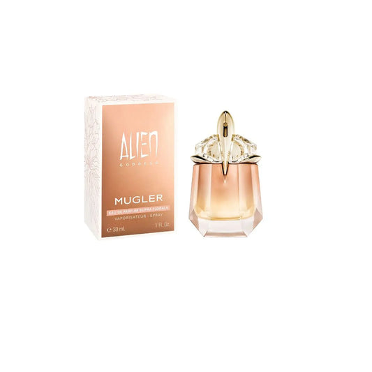 "Mugler Alien Goddess Supra Florale – Perfume femenino floral y radiante."