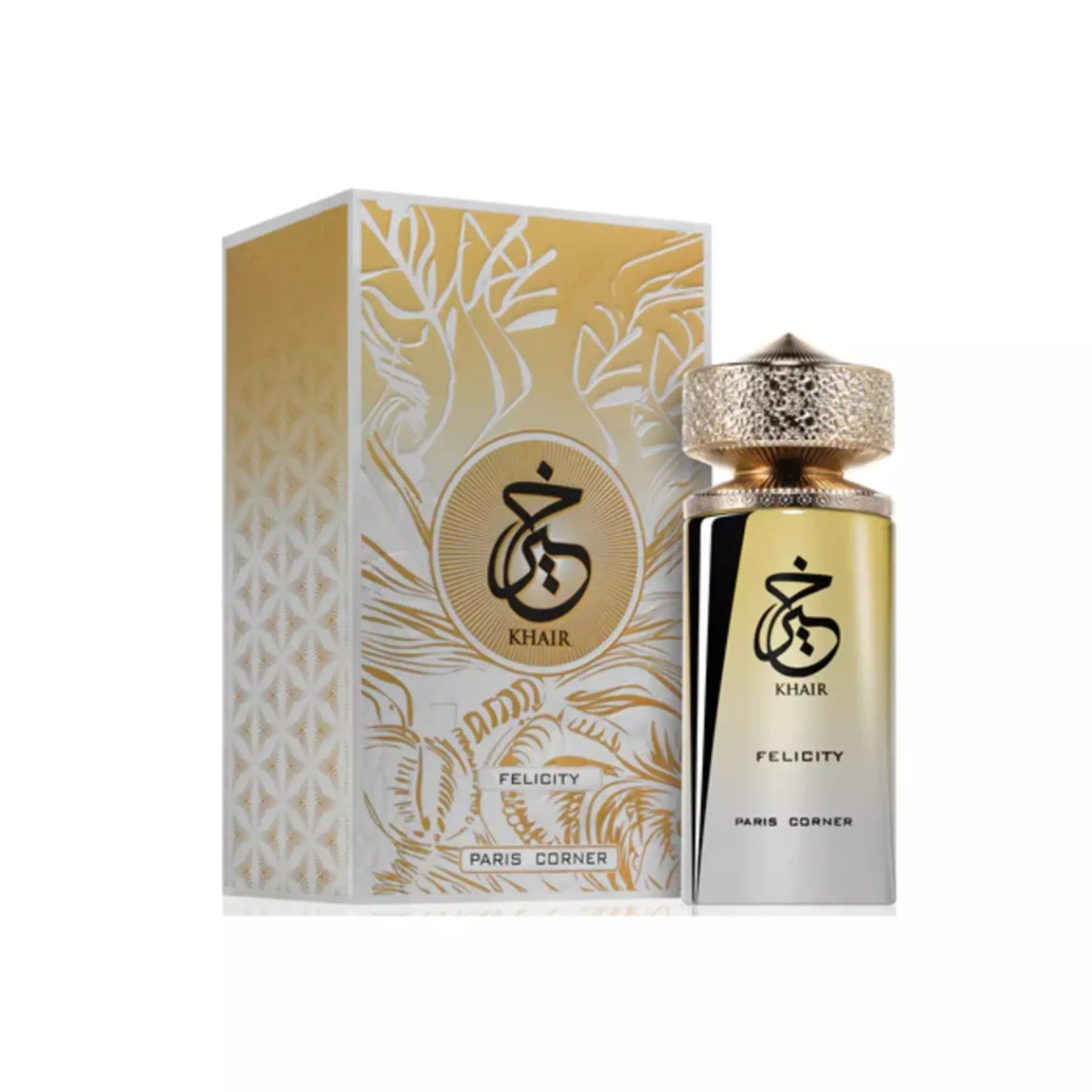 Khair Felicity original con caja – perfume floral gourmand femenino elegante