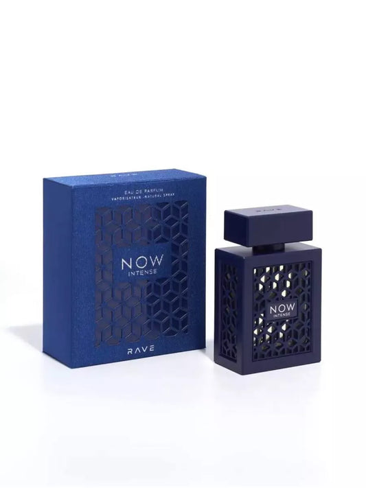 "Lattafa Rave Now Intense 100 ml Edp – Perfume masculino intenso y vibrante."