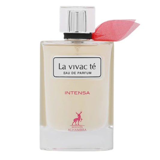 "Maison Alhambra La Vivacité Intensa – Perfume vibrante y elegante con toques cítricos y amaderados."