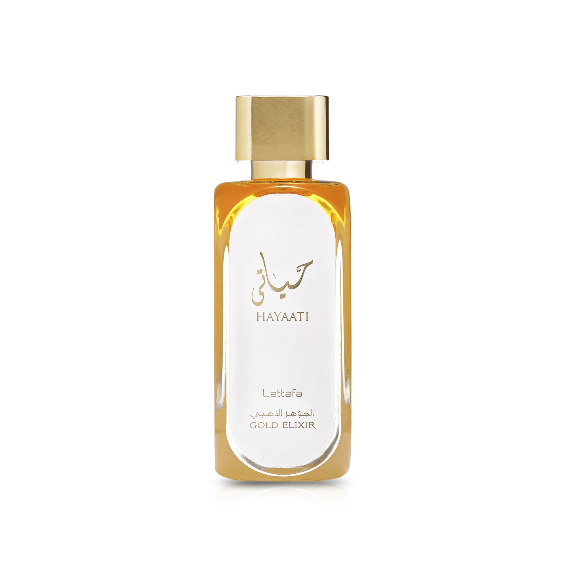 "Lattafa Hayaati Gold Elixir 100 ml Edp – Perfume femenino oriental y dulce, ideal para mujeres sofisticadas."