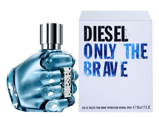 "Perfume Diesel Only The Brave 35 ml EdT para hombre, fragancia amaderada con limón, cedro y ámbar – Fragantik"