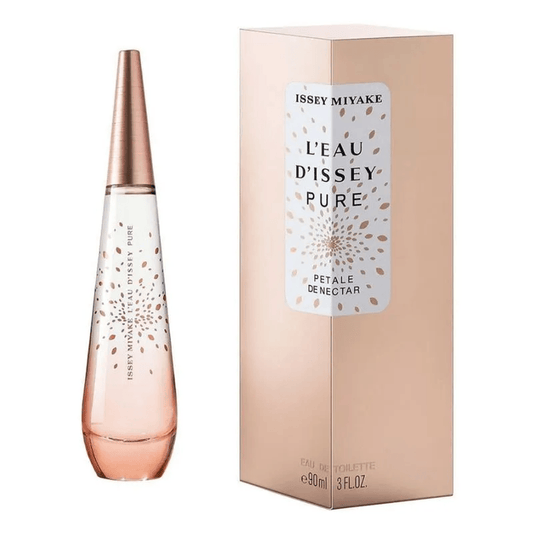 "Perfume Issey Miyake L’Eau d’Issey Pure Petal Nectar 90 ml Edt – Frescura floral y dulce para mujer."
