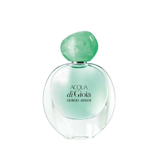 "Perfume Giorgio Armani Acqua di Gioia Edp para mujer – Frescura y sofisticación en una fragancia floral acuática"