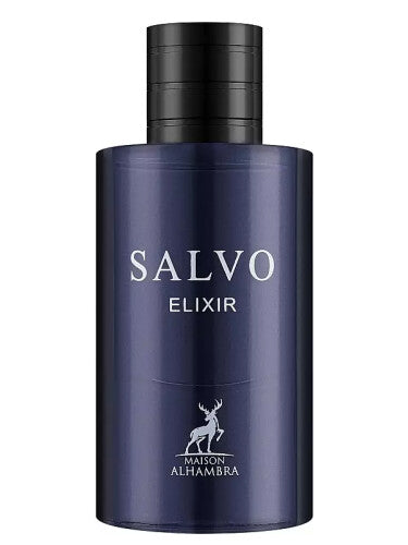 "Maison Alhambra Salvo Elixir – Perfume masculino especiado y sofisticado."