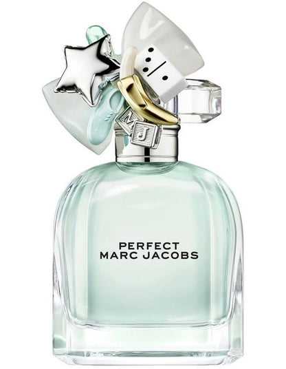 "Marc Jacobs Perfect – Perfume femenino floral y vibrante."