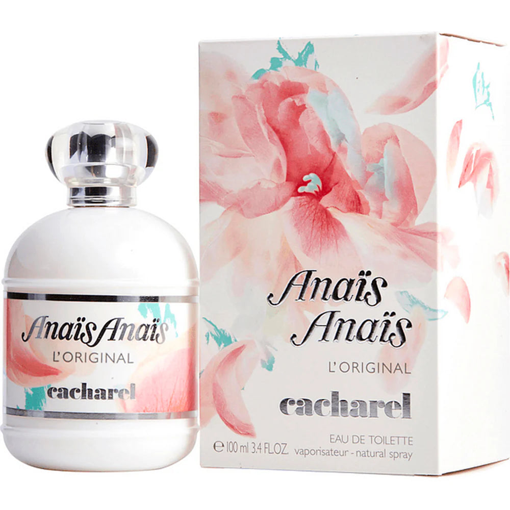 "Perfume Cacharel Anaïs Anaïs Original 100 ml EdT para mujer, fragancia floral con lirio, jazmín y sándalo – Fragantik"