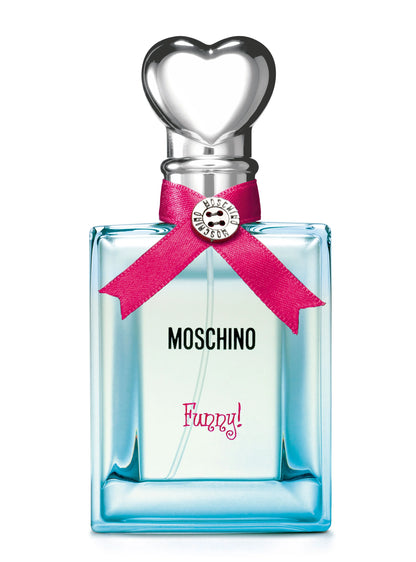 "Moschino Funny! – Perfume femenino fresco y chispeante con toques florales y cítricos."