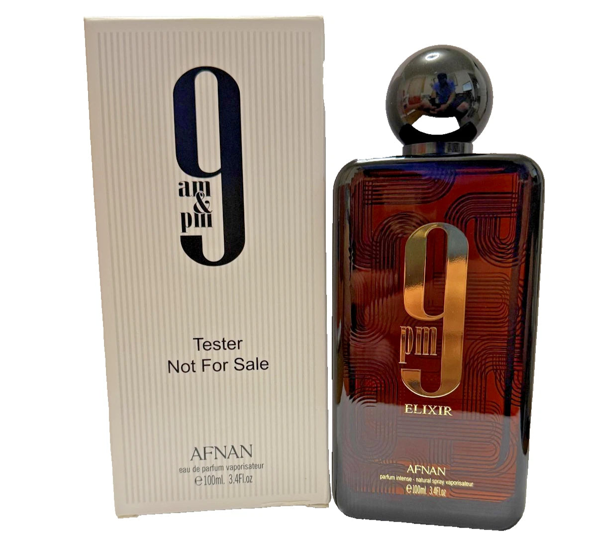 TESTER Afnan 9 PM ELIXIR Intense PARFUM 100 ML