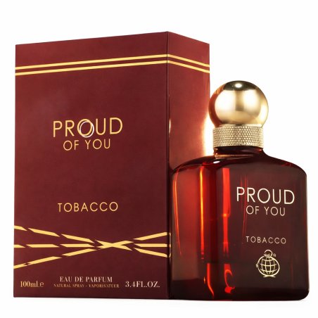 Perfume Fragrance World Proud Of You Tobacco EDP 100ML Hombre
