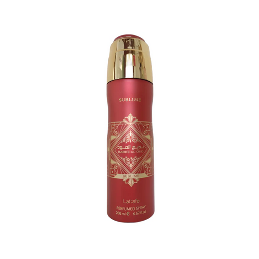 DESODORANTE Lattafa Badee AL OUD Sublime Spray 200 ML