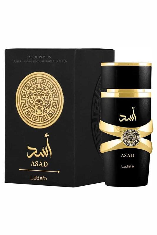 "Lattafa Asad 100 ml Edp – Perfume masculino intenso y sofisticado."