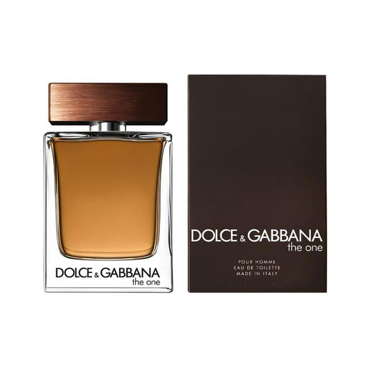 "Perfume Dolce & Gabbana The One for Man 100 ml Edt, fragancia amaderada especiada con toronja, cardamomo y tabaco – Fragantik"