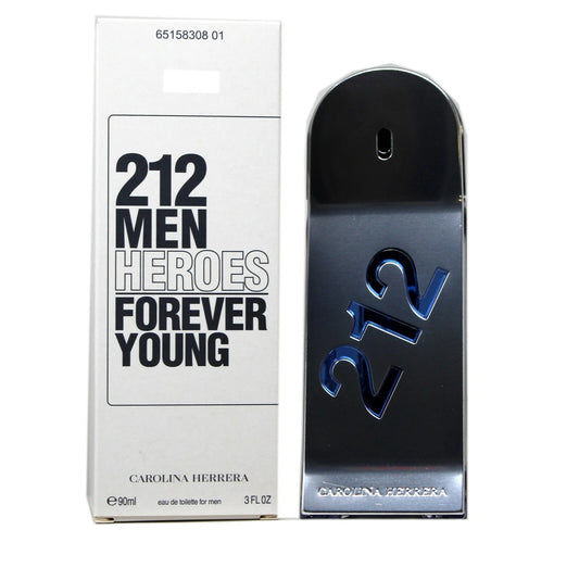 TESTER Carolina Herrera 212 Men Heroes Forever Young EDT 90 ML