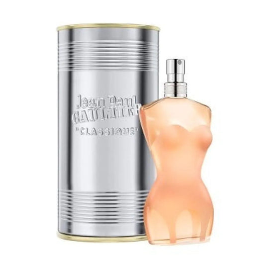 "Perfume Jean Paul Gaultier Classique Femme 80 ml Edp – Sensual y floral para mujer, una fragancia única."